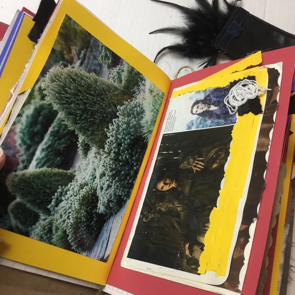 Handmade Junk Journal- Fantasy Dragon Throne theme - Picture 12 of 15